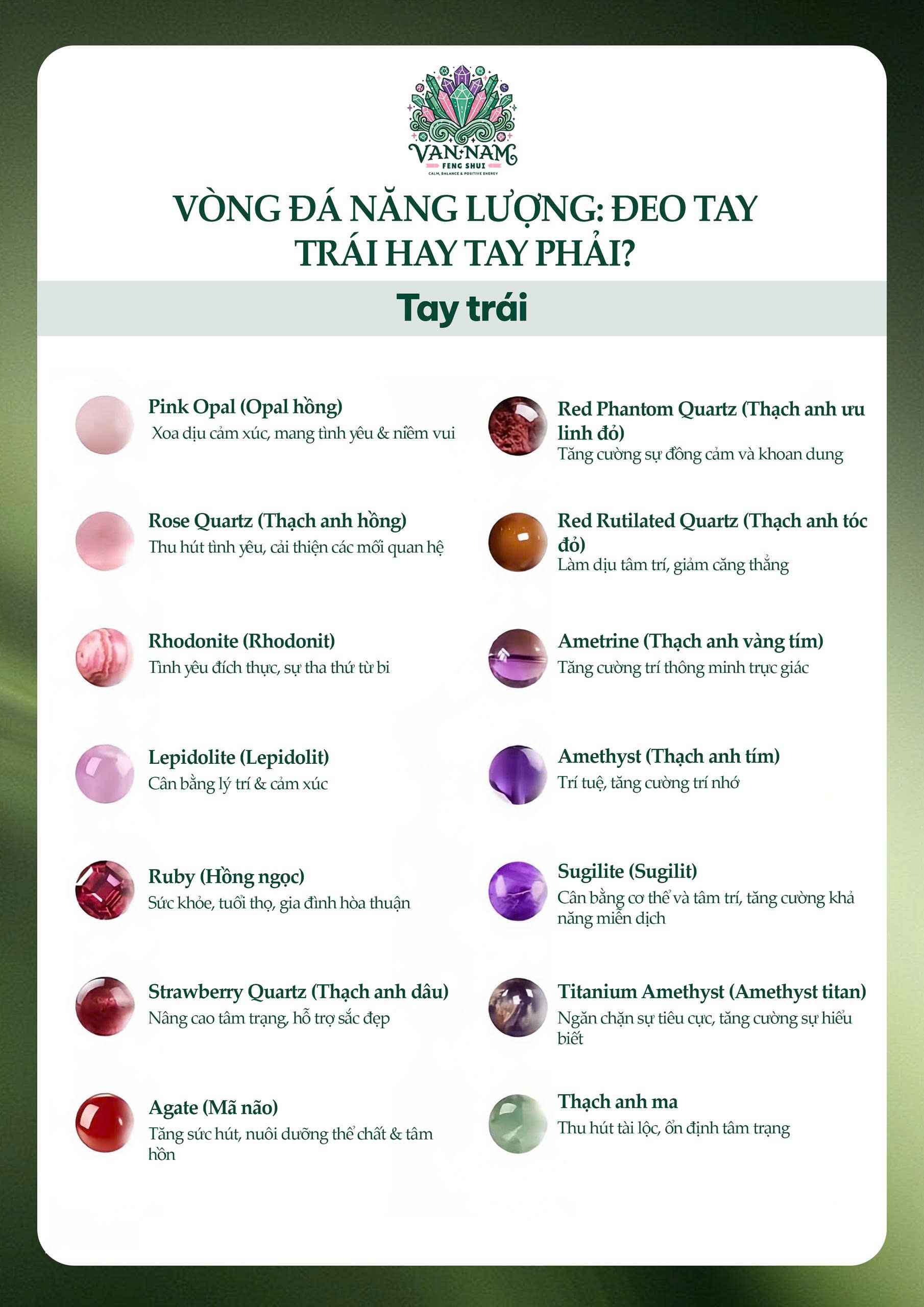 Rose Quartz – Thạch Anh Hồng