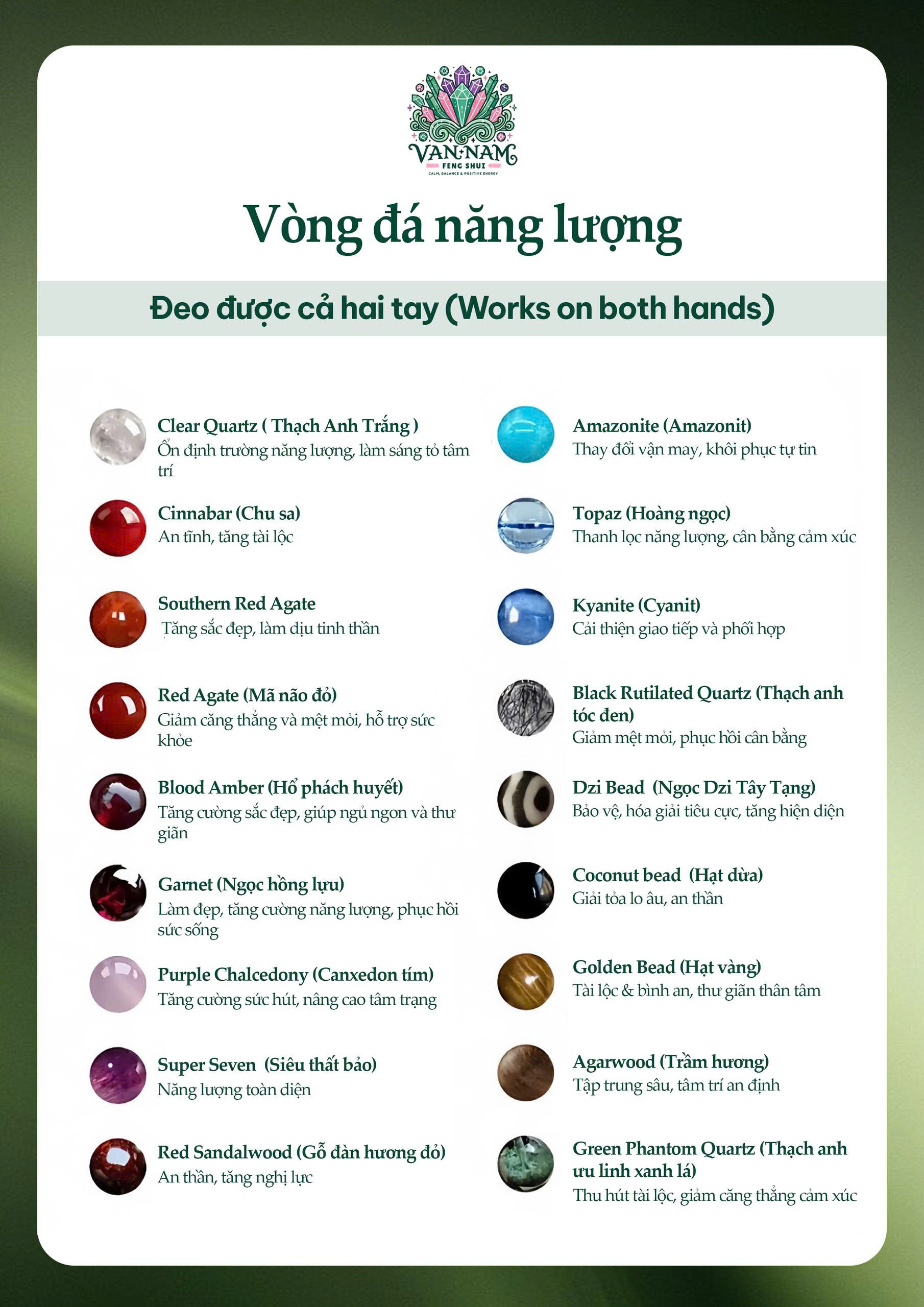 Clear Quartz – Thạch Anh Trắng