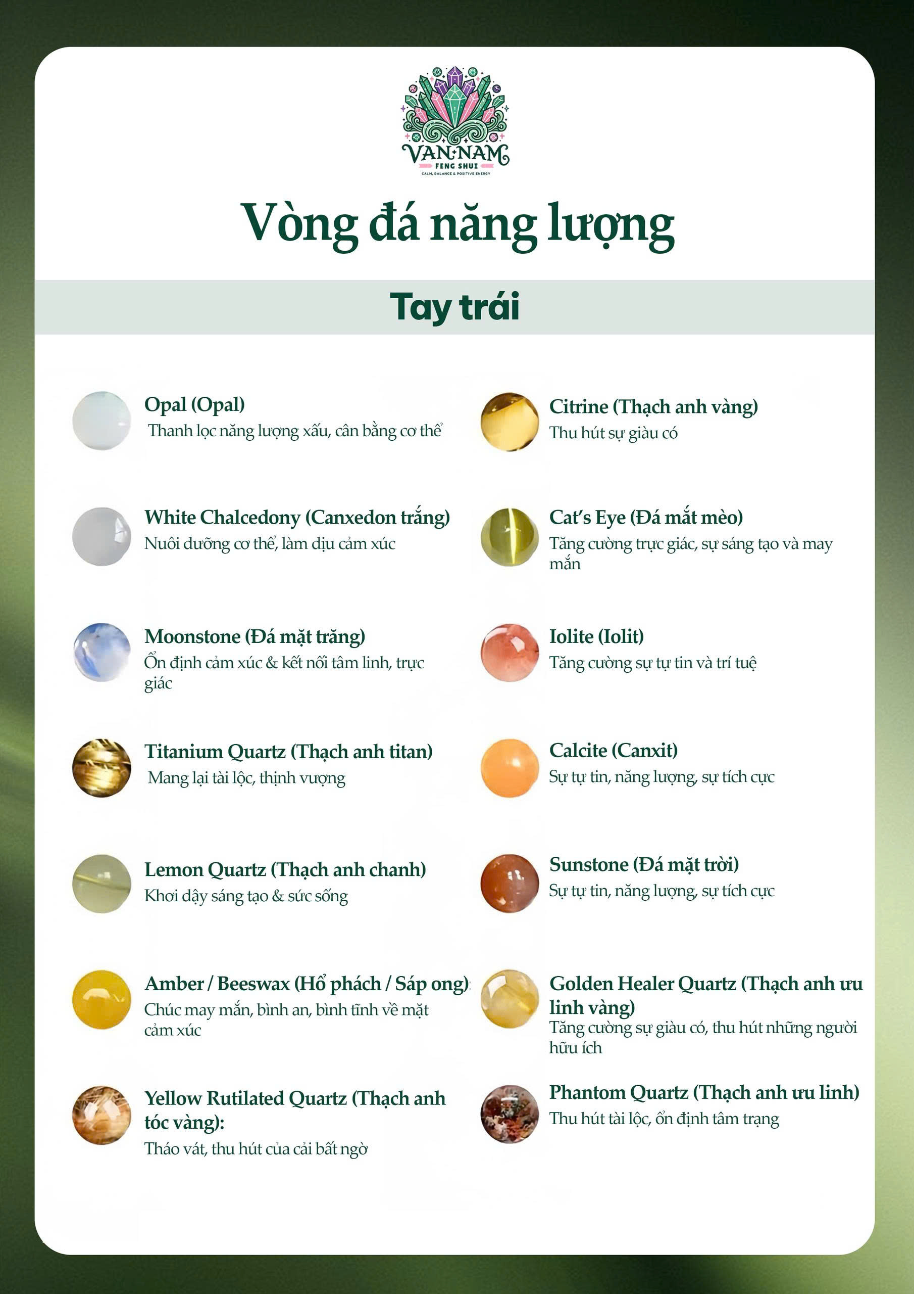 Citrine – Thạch Anh Vàng
